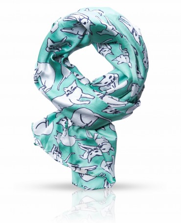 Платок Женский SS.KV-CATS/TURQU